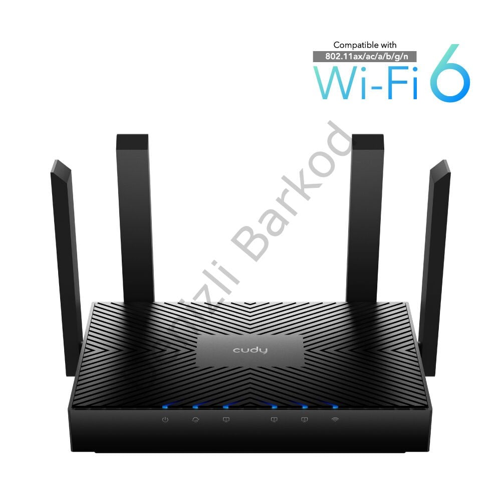 CUDY WR3000 AX3000 Wi-Fi 6 4PORT GIGABIT 4 ANTEN DUALBAND ROUTER