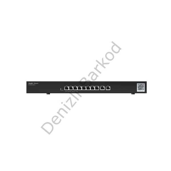 RUIJIE RG-EG310GH-P-E  10 PORT GIGABIT 10/100/1000 8 PORT POE/POE+ YONETILEBILIR GATEWAY/ROUTER