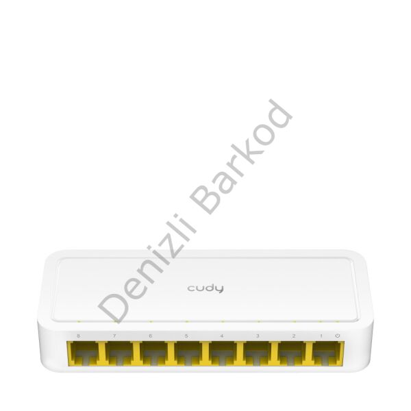 CUDY FS108D 8 PORT 10/100 YONETILEMEZ DESKTOP SWITCH PLASTİK KASA