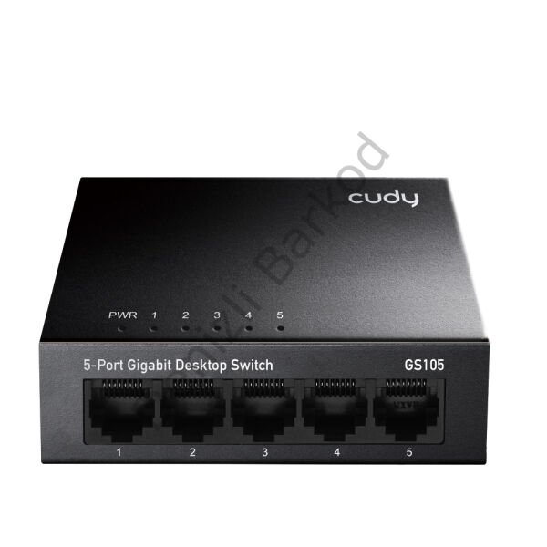 CUDY GS105 5 PORT 10/100/1000 YONETILEMEZ DESKTOP SWITCH METAL KASA