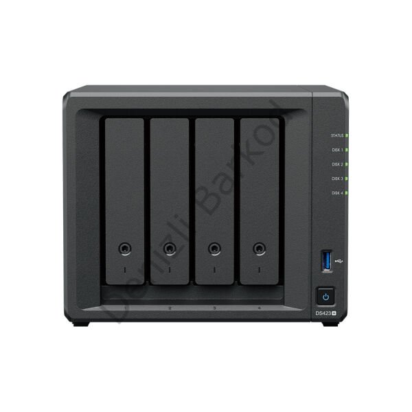 SYNOLOGY DS423PLUS 2GB 4 BAY 2xGLAN NAS DEPOLAMA ÜNİTESİ