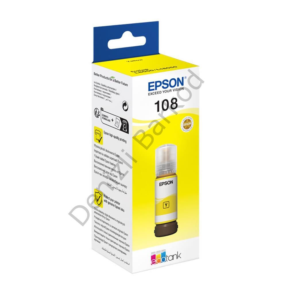 EPSON 108 T09C44A SARI MÜREKKEP