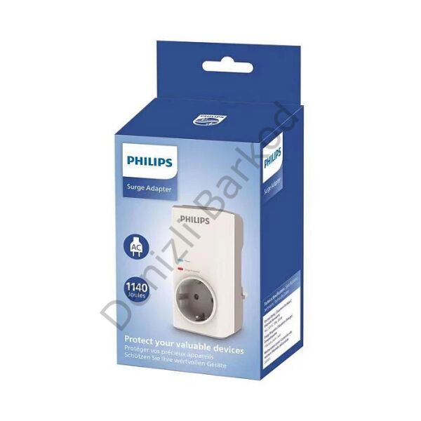 PHILIPS CHP7010W/10 1140J TEKLİ AKIM KORUMALI PRİZ