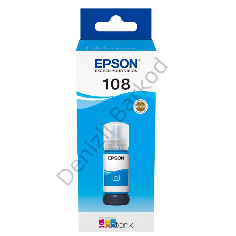 EPSON 108 T09C24A MAVI MÜREKKEP