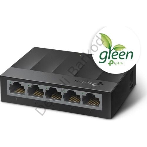 TP-LINK LS1005G 5 PORT 10/100/1000 YONETILEMEZ DESKTOP SWITCH PLASTİK KASA