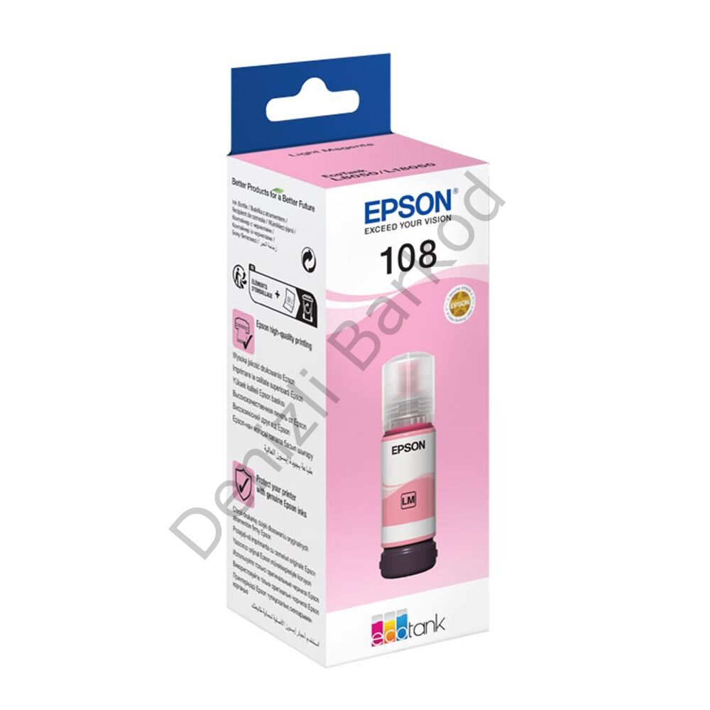 EPSON 108 T09C64 AÇIK KIRMIZI MÜREKKEP