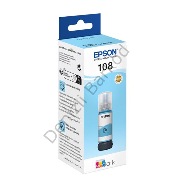 EPSON 108 T09C54 AÇIK MAVİ MÜREKKEP
