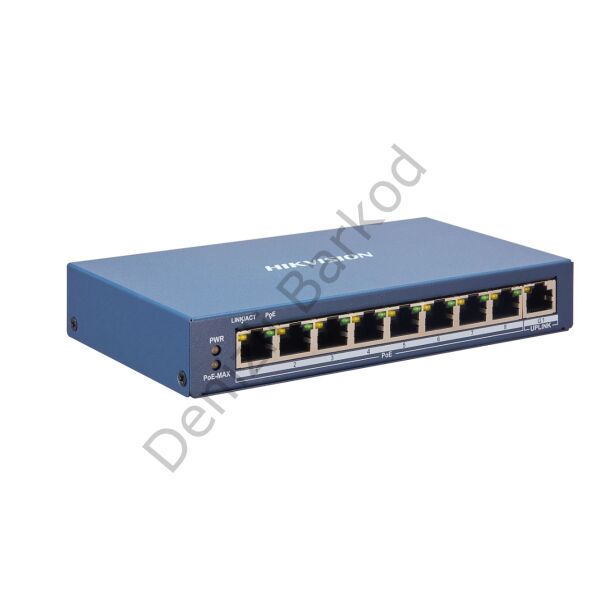 HIKVISION DS-3E1309P-EI 8 PORT 10/100 8 PORT POE 1 PORT UPLINK 123W FAST ETHERNET SWITCH