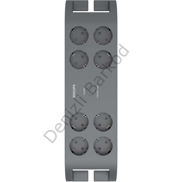 PHILIPS SPN3180A/62 2400J 8'Lİ / 2M AKIM KORUMALI PRİZ