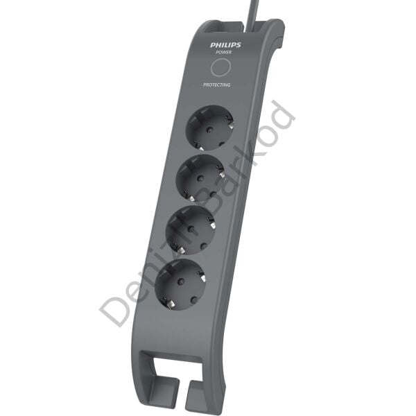 PHILIPS SPN3140A/62 2400J 4'LÜ / 2M AKIM KORUMALI PRİZ