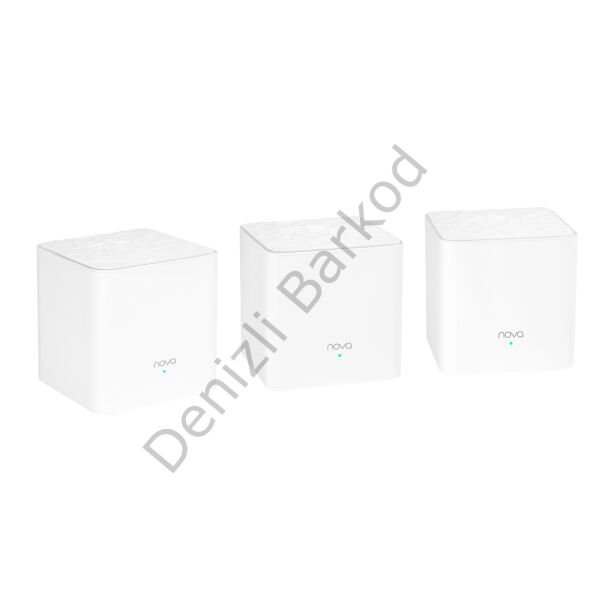 TENDA MW3 (3-PACK) AC1200 2.4 GHZ & 5 GHZ MESH WIFI INDOOR ACCESS POİNT/ROUTER