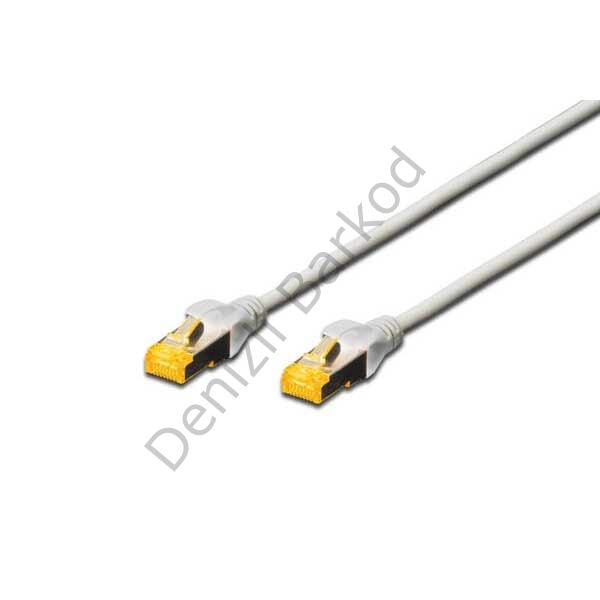 DIGITUS DK-1644-A-0025 25CM S/FTP CAT6A PATCH KABLO GRI Halogenfree, Cu, AWG 26/7