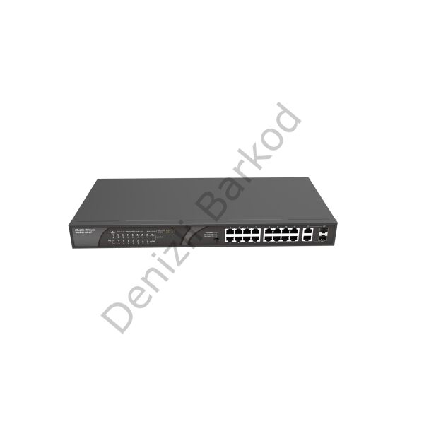 RUIJIE REYEE RG-ES118S-LP 16 PORT 10/100 16 PORT POE 2 X COMBO UPLINK 120W YONETILEMEZ RACK MOUNT SWITCH