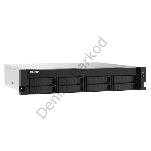 QNAP TURBONAS TS-873AU-RP-4GB 4GB 8 BAY 2xGLAN RACKMOUNT DEPOLAMA ÜNİTESİ