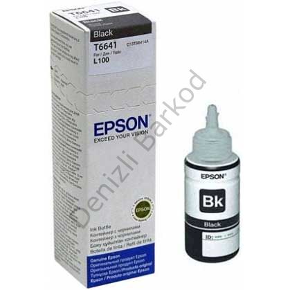 EPSON T6641 C13T66414A SİYAH MÜREKKEP 70ML