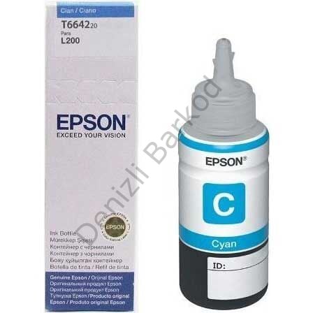 EPSON T6642 C13T66424A MAVI MÜREKKEP 70ML