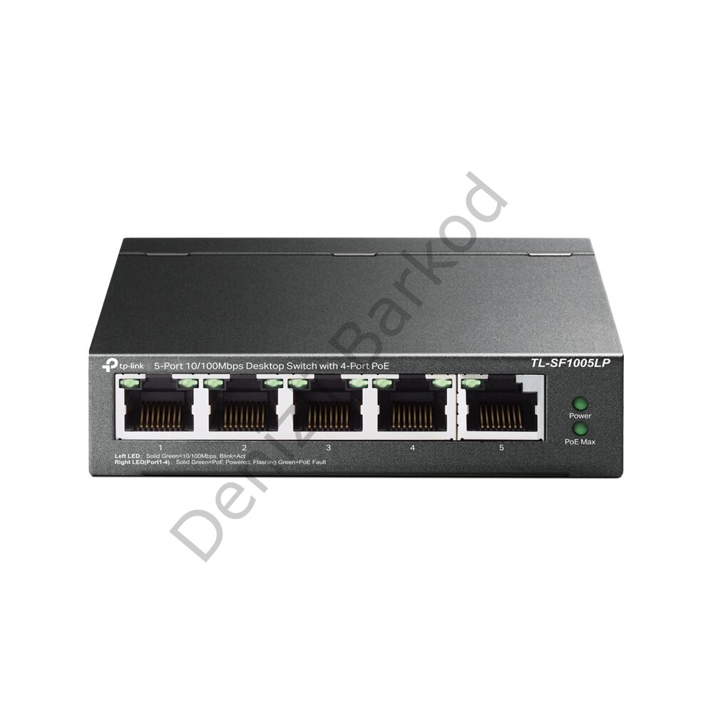 TP-LINK TL-SF1005LP 5 PORT 10/100 4 PORT POE SWITCH 41W
