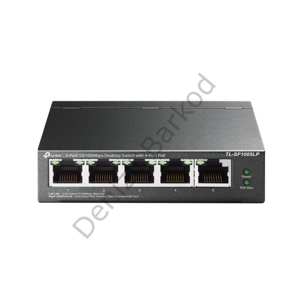 TP-LINK TL-SF1005LP 5 PORT 10/100 4 PORT POE SWITCH 41W