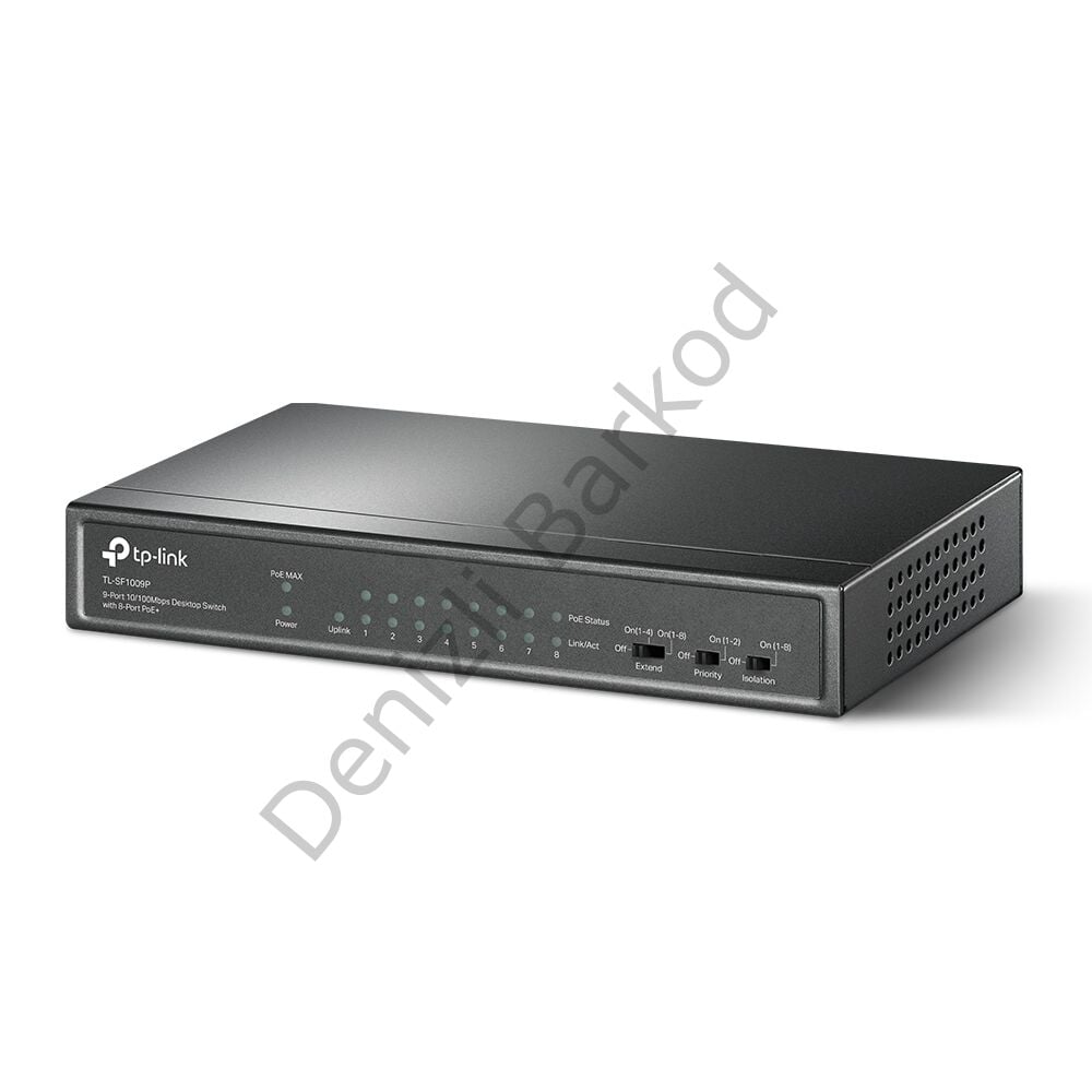 TP-LINK TL-SF1009P 9 PORT 10/100 POE FAST ETHERNET DESKTOP SWITCH