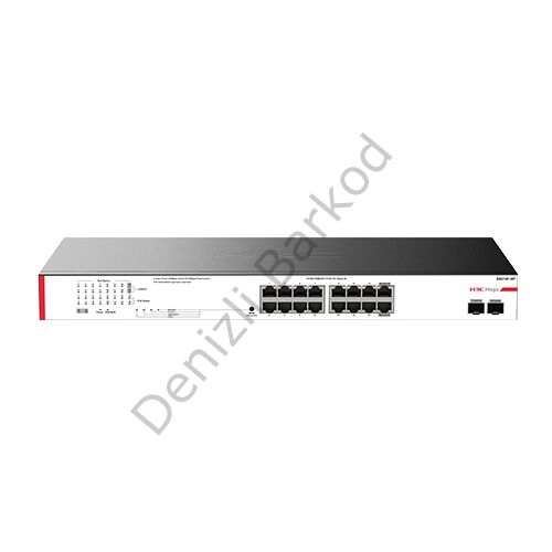 H3C MAGIC 9801A5C3 BS218F-HP 16 PORT 10/100/1000 16 PORT POE 2 X SFP 225W YONETILEMEZ RACK MOUNT SWITCH